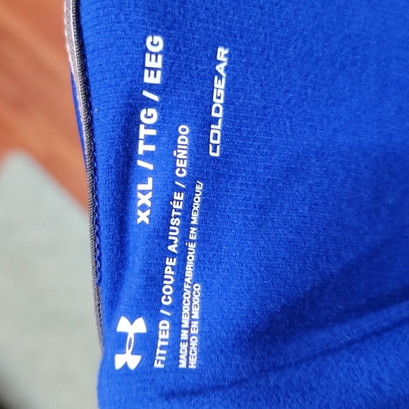NWT plus size XXL Under Armour cold gear long sleeve top - Picture 9 of 9